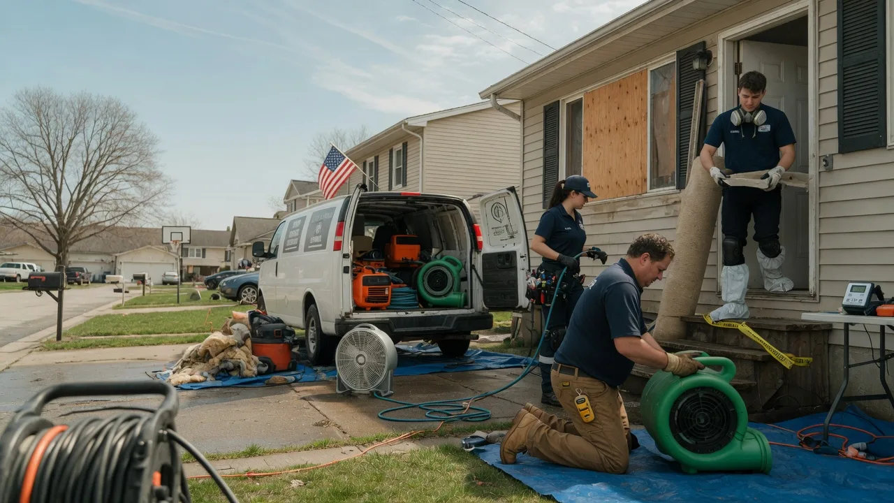 Water Damage Restoration in Mansfield, PA near me